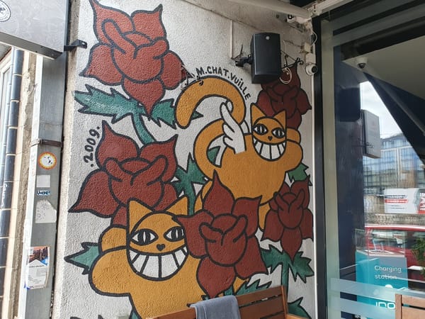 Monsieur Chat (Mr Chat) Street Art